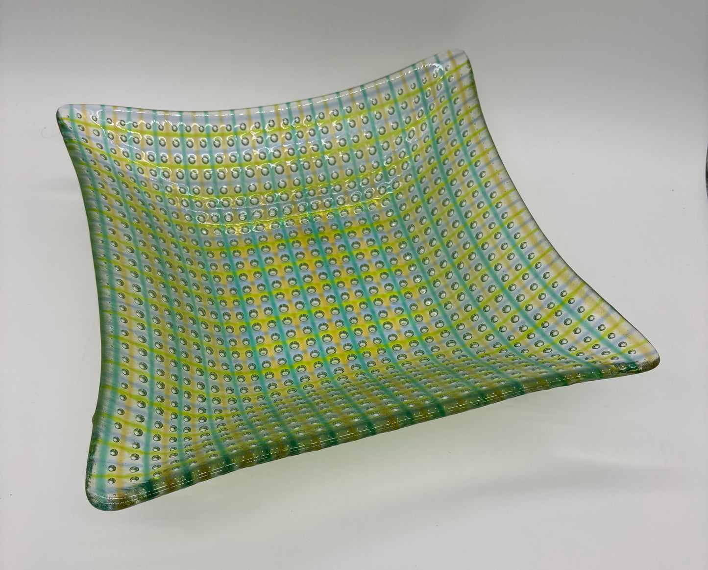 Large Square Server - Colors of Spring