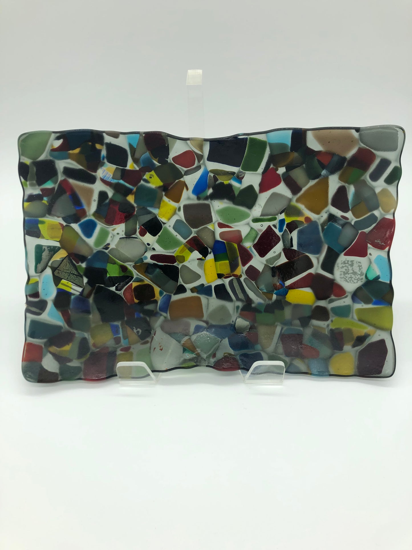 Wavy Rectangular Server - Upside Down