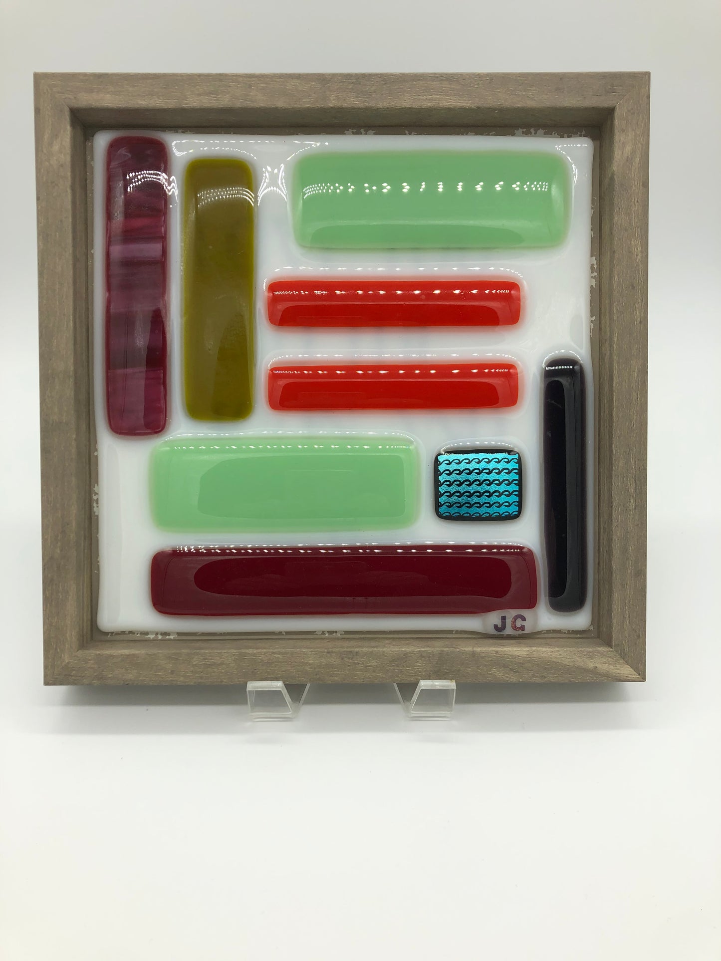 Hanging Art - Bars on Wood