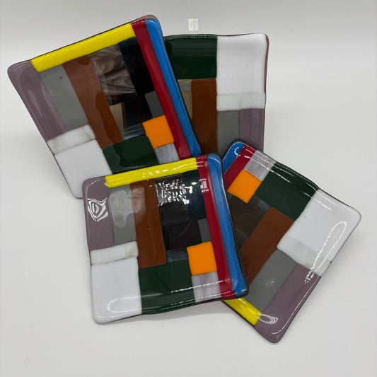 Appetizer Set - 4 pieces Primary Colors