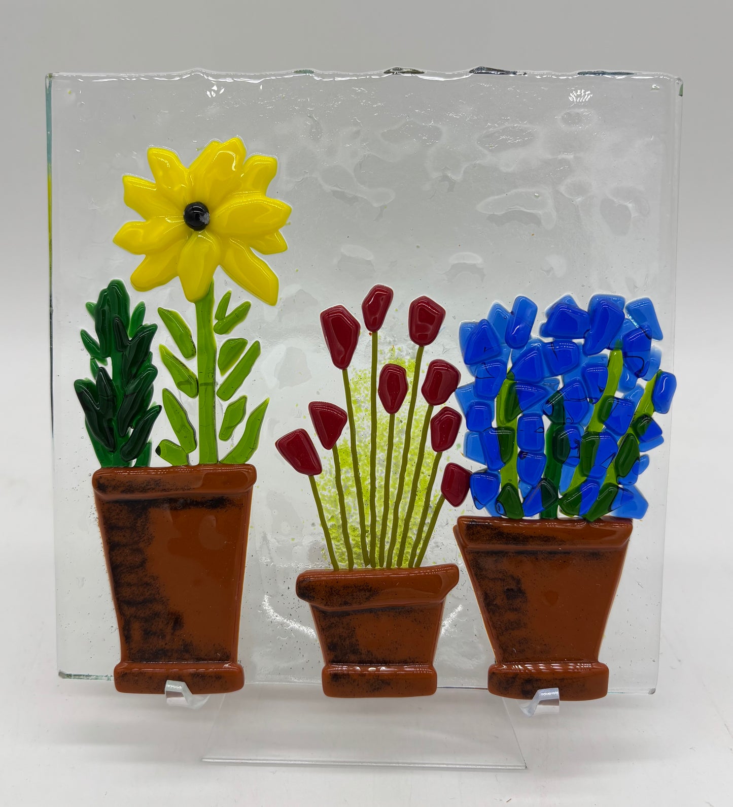 Glass on Stand - Potted Plants 2