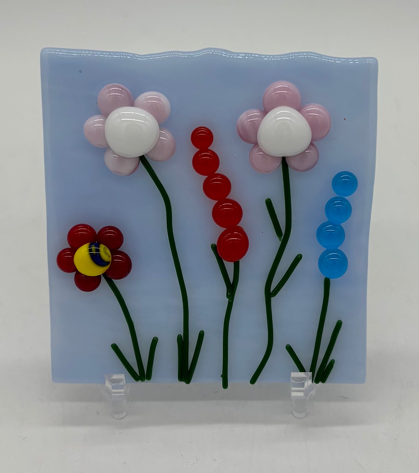 Glass on Stand - Flower Stems