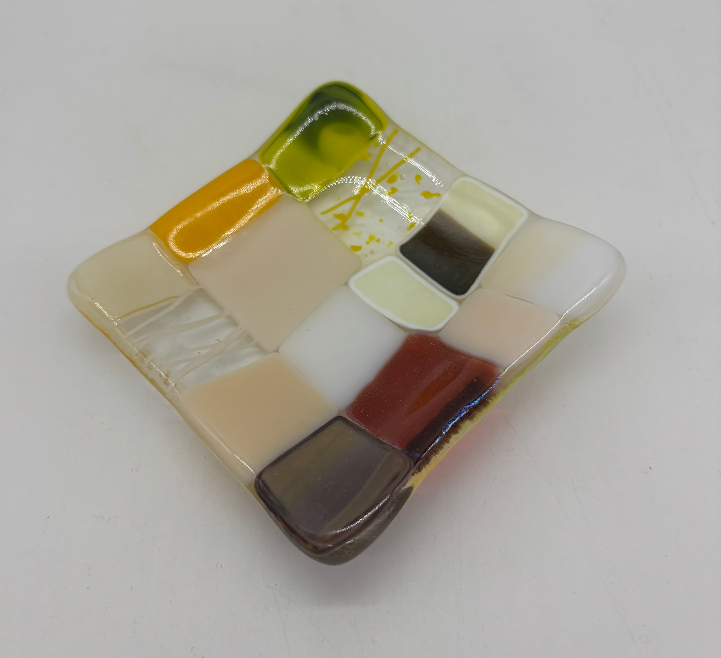 Mini Dish - Ivory Squares