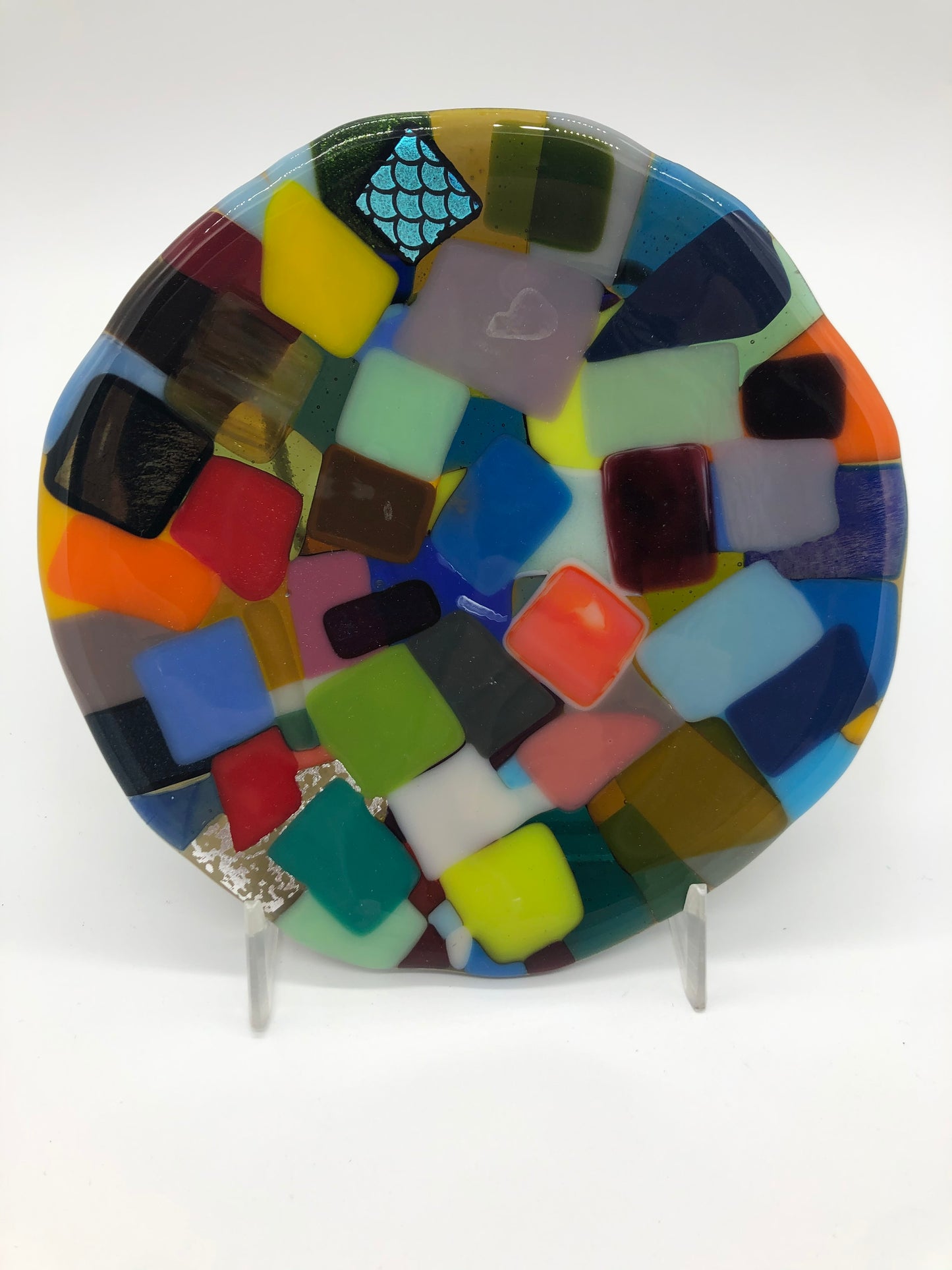 Small Round Bowl - Puzzle Pieces I