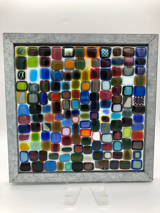 Hanging Art - Double Mosaic I